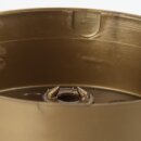Lampen Verteiler-Baldachin-Set – Kunststoff gold, Ø 70 mm, Höhe 25 mm, seitlich 6 Loch-Optionen