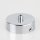 Lampen Metall Baldachin 80x25mm verchromt für 1 Lampenpendel mit Zugentlaster