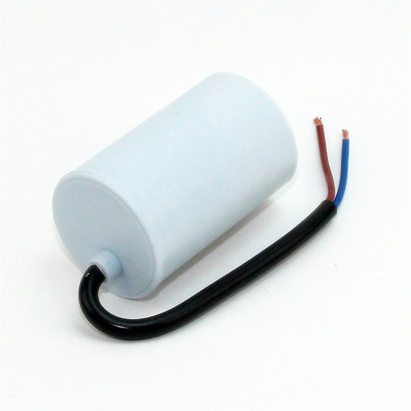 Anlaufkondensator Motorkondensator mit Kabel 25uF 25µF 