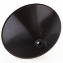 Lampen Baldachin Pyramidenform – Kunststoff schwarz, 118 × 57 mm