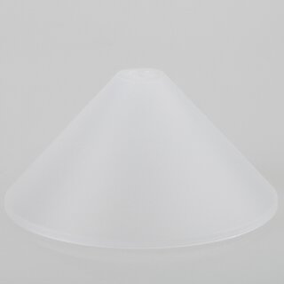 Lampen Baldachin Pyramidenform – Kunststoff transparent, 118 × 57 mm