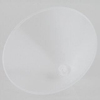 Lampen Baldachin Pyramidenform &ndash; Kunststoff transparent, 118  57 mm