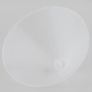 Lampen Baldachin Pyramidenform – Kunststoff transparent, 118 × 57 mm