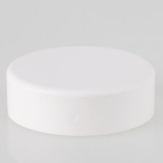 Lampen Baldachin – Kunststoff weiß, Ø 70 mm, Höhe 24 mm, 3-Punkt-Befestigung mit Zugentlastung