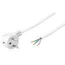 1,5 m Netzkabel Anschlusskabel 3x0,75mm wei mit...