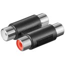 Audio-Adapter 2x Cinch Kupplung auf 2x Cinch Kupplung...
