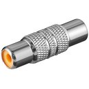 Audio-Adapter Cinch Kupplung auf Cinch Kupplung...