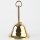 Lampen Baldachin – Metall Messing poliert, Tulpenform Ø 90 mm × H 61 mm, mit Leuchtenaufhängung für 10er Pendelrohr