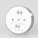 Lampen Abzweig-Baldachin 72 × 22 mm Metall in...