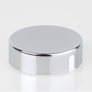 Lampen Abzweig-Baldachin 72  22 mm Metall verchromt poliert mit Zierkappe
