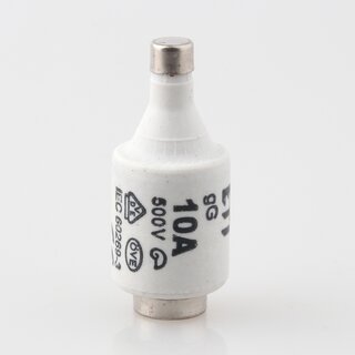 Diazed Sicherungseinsatz DII 10A 500V &ndash; Schmelzeinsatz gL &ndash; 10 Stck