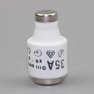 Diazed Sicherungseinsatz DIII 35A 500V &ndash; Schmelzeinsatz gL &ndash; 10 Stck