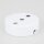 Lampen Zier-Baldachin Metall weiß Ø 80 mm für 3 Lampenpendel