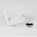 Interbr Einbau-Truhentaster wei 230V/2A(1A) 50x50 mm