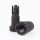 Klemmnippel Zugentlastung Kunststoff schwarz für Rundkabel