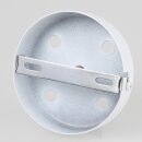 Lampen Zier-Baldachin Metall weiß 100x25 mm...