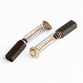 Kohlebrsten fr Fein Bohrmaschine K1144 &ndash; 4x6x15 mm, mit Feder, Kabel und Teller (1 Paar)