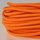 Textilkabel Stoffkabel orange 3-adrig 3x0,75 Zug-Pendelleitung S03RT-F 3G0,75