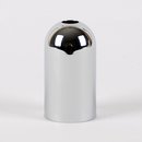 E14 Metall Fassungshlse Zierhlse 31x57 mm chrom poliert