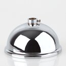 Lampen Baldachin Metall verchromt  80 mm Kugelform mit...