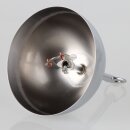 Lampen Baldachin Metall verchromt poliert 120x62 mm...