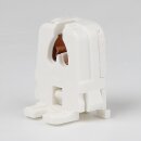 G5 Klein-Leuchtstoff-Durchsteckfassung für T5 Leuchtstofflampen, weiß