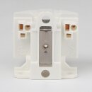 G23 Sparlampen Anbau-Fassung mit 2 Stift Sockel weiß