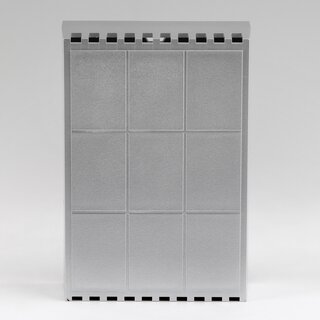 Gong Doppelklang 8&ndash;12V &ndash; mechanischer Trgong in Silber, Bittorf L119xB82xT36 mm