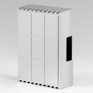 Gong Doppelklang 8–12V – mechanischer Türgong in Silber, Bittorf L119xB82xT36 mm
