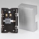 Gong Doppelklang 8–12V – mechanischer Türgong in Silber, Bittorf L119xB82xT36 mm