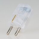 Schutzkontakt-Stecker transparent &ndash; 250V/16A...