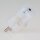 Schutzkontakt-Stecker transparent – 250V/16A – mit Schraubkontakten und Zugentlastung