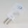 Schutzkontakt-Stecker transparent – 250V/16A – mit Schraubkontakten und Zugentlastung
