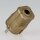 Schutzkontakt-Stecker gold – 250V/16A – mit Schraubkontakten und Zugentlastung, Kaiser