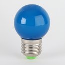 LED Leuchtmittel blau tropfenform E27 Sockel 220-240V 1W