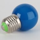 LED-Tropfenlampe E27, 1W, blau, 240V –...