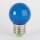 LED-Tropfenlampe E27, 1W, blau, 240V – Energiesparendes LED-Leuchtmittel