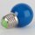 LED-Tropfenlampe E27, 1W, blau, 240V – Energiesparendes LED-Leuchtmittel