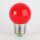 LED-Tropfenlampe E27, 1W, rot, 240V – Energiesparendes LED-Leuchtmittel