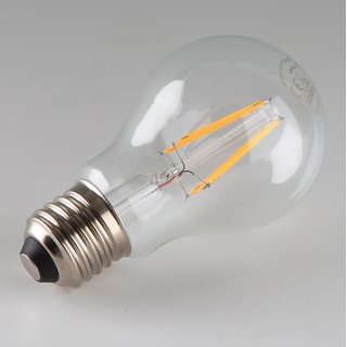 Osram LED Filament Leuchtmittel 4W 240V AGL-Form klar E27 Sockel warmweiß
