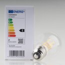 E27 LEDVANCE LED Filament Leuchtmittel klar 6.5W=(60W) 240V 806 lm 2700K warmweiß