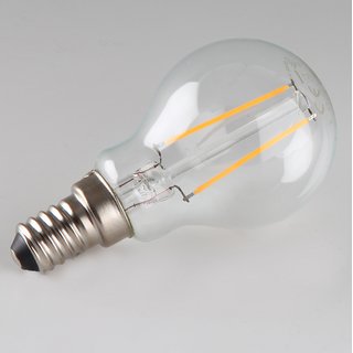 Osram LED Filament Leuchtmittel 2W 240V Tropfen-Form klar E14 Sockel warmweiß