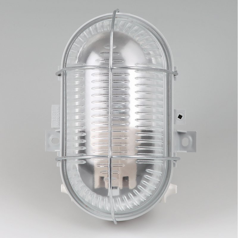 Sockel Kellerlampe € Kellerleuchte E27 max. IP44, Ovalleuchte 11,95 60W