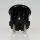 Schutzkontakt-Stecker Winkelstecker schwarz – 250V/16A – mit Schraubkontakten und Zugentlastung, Kaiser