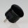 Schutzkontakt-Stecker Winkelstecker schwarz – 250V/16A – mit Schraubkontakten und Zugentlastung, Kaiser