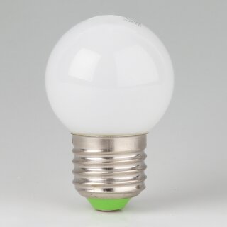 LED-Tropfenlampe E27, 1W, opal matt, 240V – Energiesparendes LED-Leuchtmittel