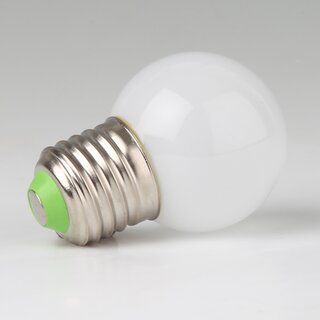 LED-Tropfenlampe E27, 1W, opal matt, 240V &ndash; Energiesparendes LED-Leuchtmittel