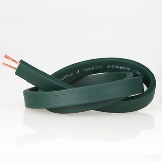 Illu-Flachkabel grn 2x1,5 mm H05RNH2-F &ndash; Meterware