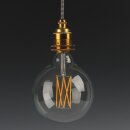 Danlamp E27 Vintage Deko LED Mega Edison Lampe 125mm...