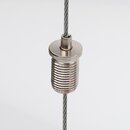M10x1x15 mm Auengewinde Messing Seilstopper mit Bund,...